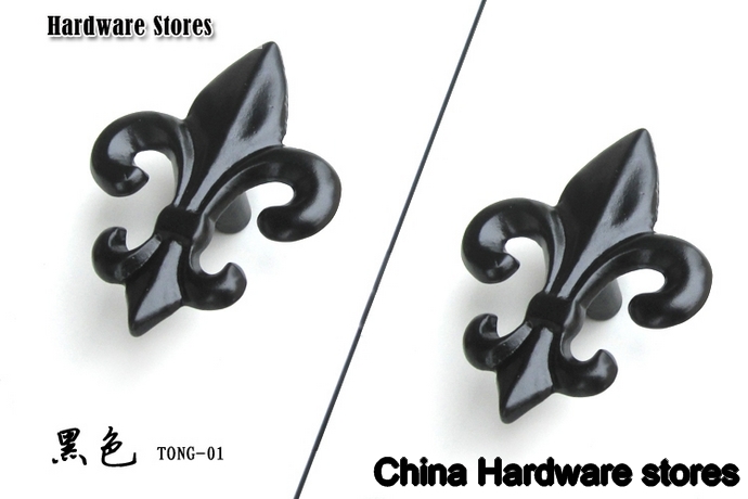 wardrobe knob / black cabinet handle/ Black cabinet knob/ drawer pull