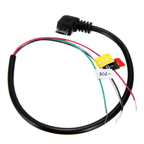 1pcs usb to av cable out wire for sj4000 action sport camera for fpv black video audio transmitter 1pcs usb to av cable out wire for sj4000 action sport camera for fpv black video audio transmitter