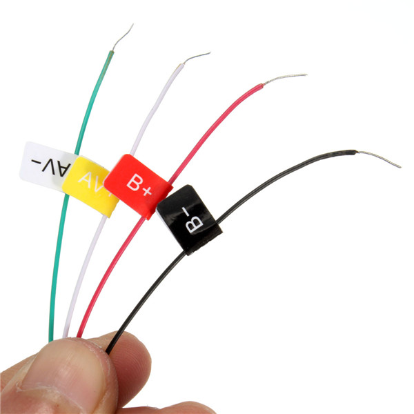 1pcs usb to av cable out wire for sj4000 action sport camera for fpv black video audio transmitter