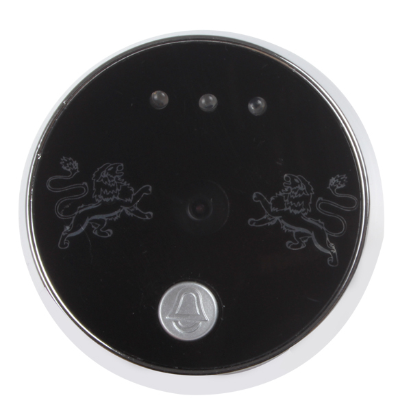 3.5 inch lcd night vision digital video door phone peephole viewer doorbell doorphone system with door bell & video recording