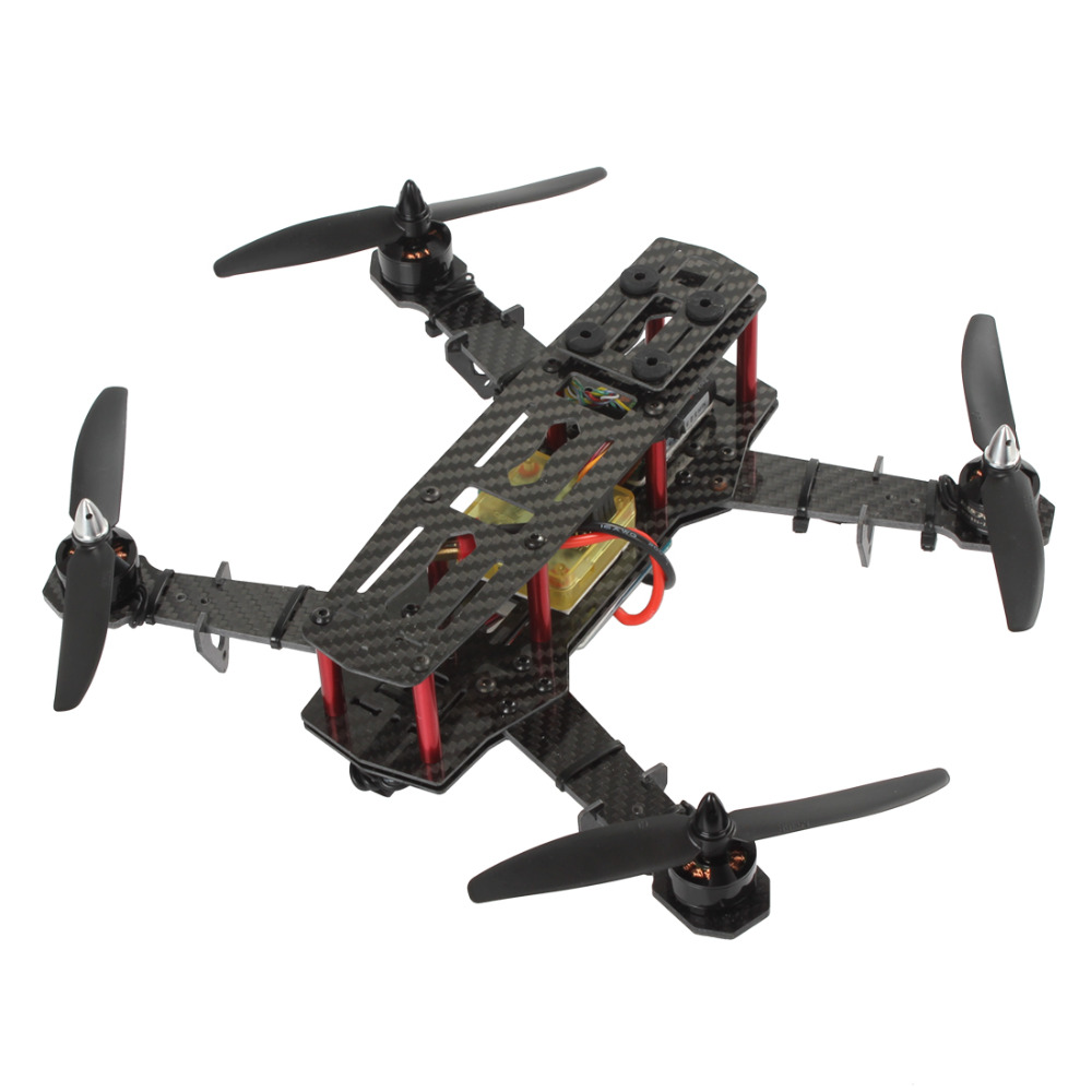 ocday fpv 250 rc quadcopter cc3d flight controller + marspower 1806 cw ccw motor & propeller + mr.rc esc + 3s 1500mah 35c kits