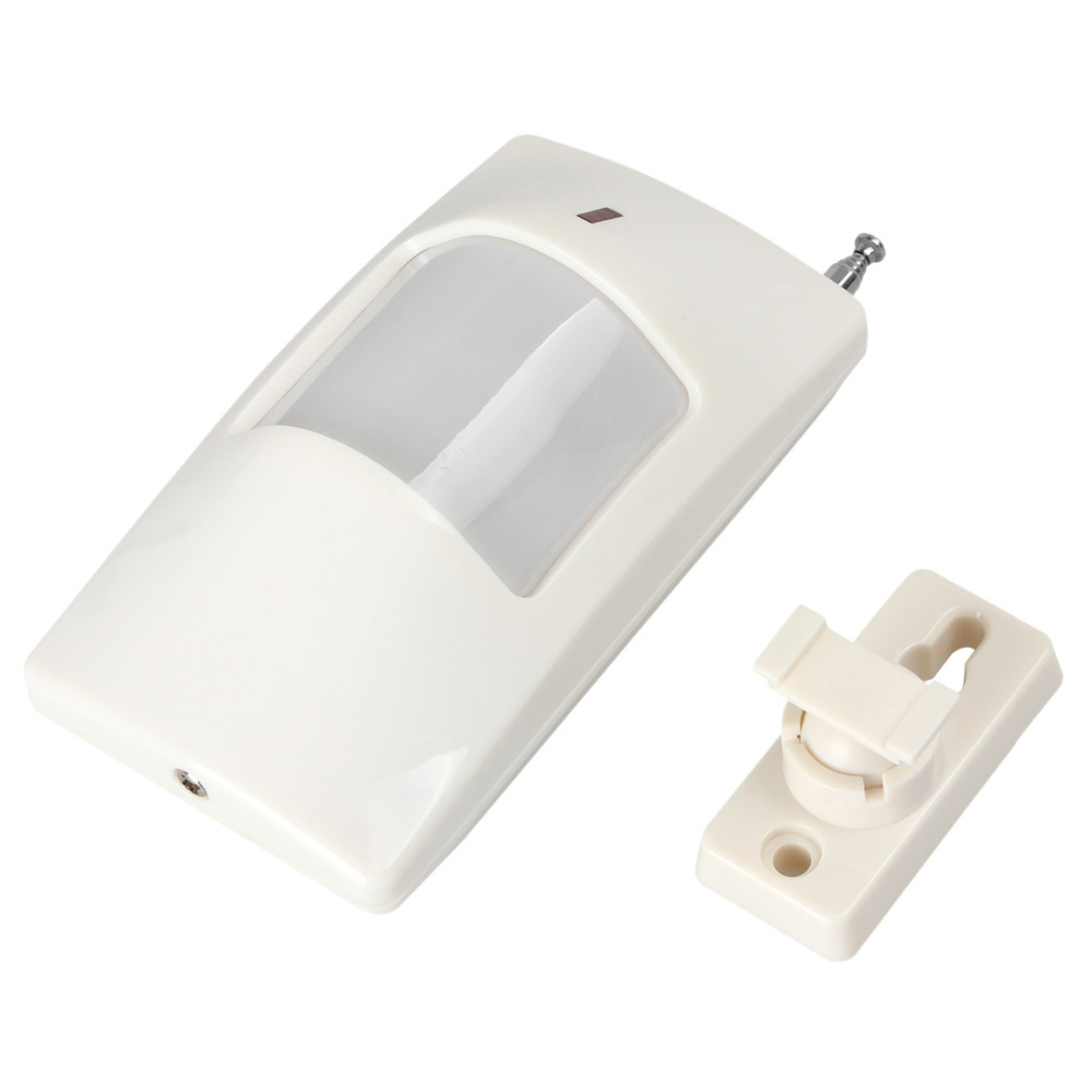 white pir dual passive infrared detector support auto temperature compensation for home or office