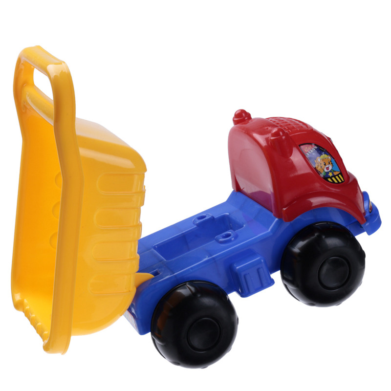 2015 7 pieces sand dump truck spade children fun sand tools play beach pit toys baby bath toys set for kids