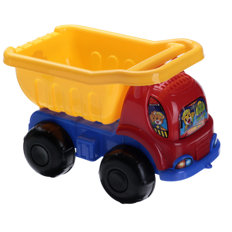 2015 7 pieces sand dump truck spade children fun sand tools play beach pit toys baby bath toys set for kids