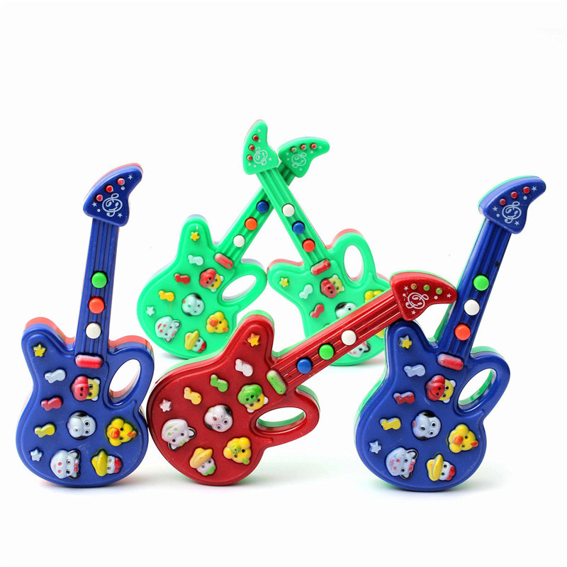 2015 new arrival fantastic child baby kids electronic guitar sound rhyme developmental music toy
