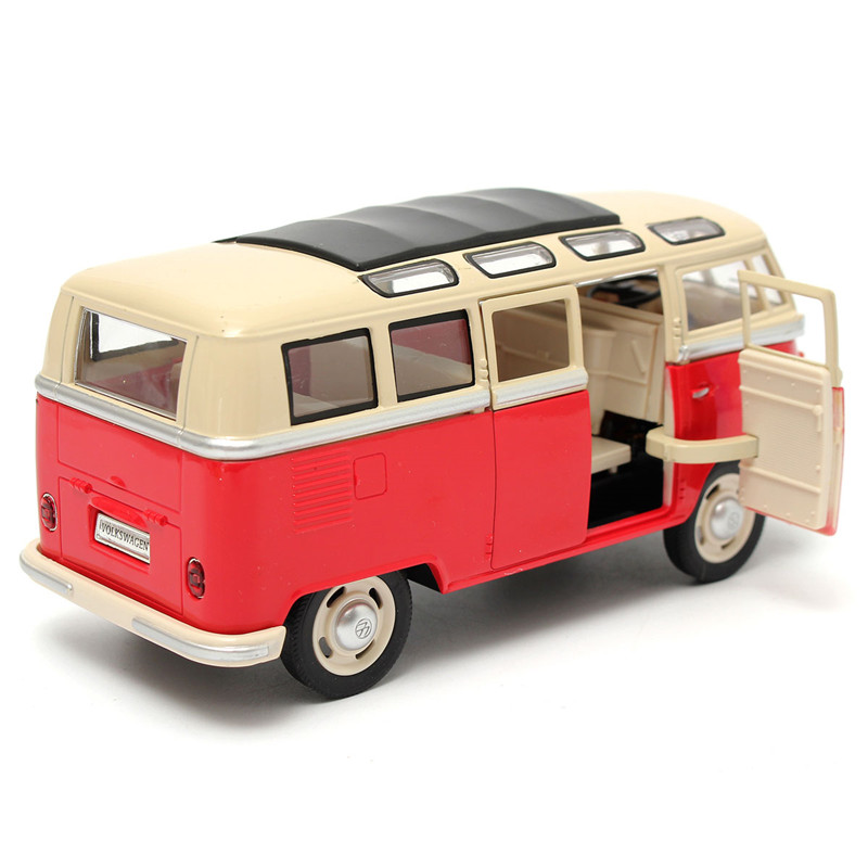 brand new 1pcs 1:24 scale van taxi sightseeing bus diecast car model for kids children gift/collection