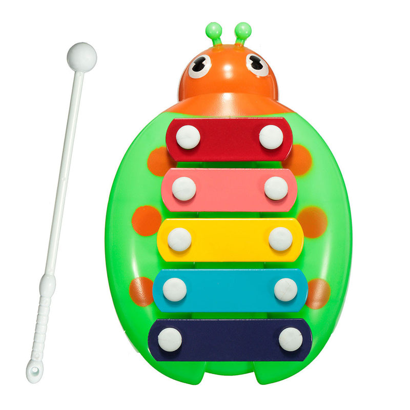 new arrival 16cmx11cm cute baby child kid 5-scales xylophone musical toy smart development educational toys beetle 2color new arrival 16cmx11cm cute baby child kid 5-scales xylophone musical toy smart development educational toys beetle 2color