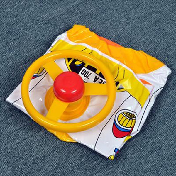new arrival car and airship shape wheel horn inflatable kids baby pool swim ring seat float boat swimming aid portable
