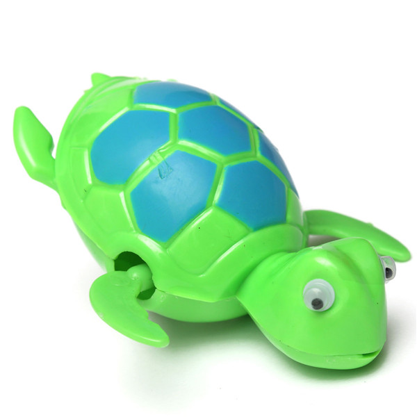 new floating wind up swimming turtle summer toy for kids children pool bath fun time random color