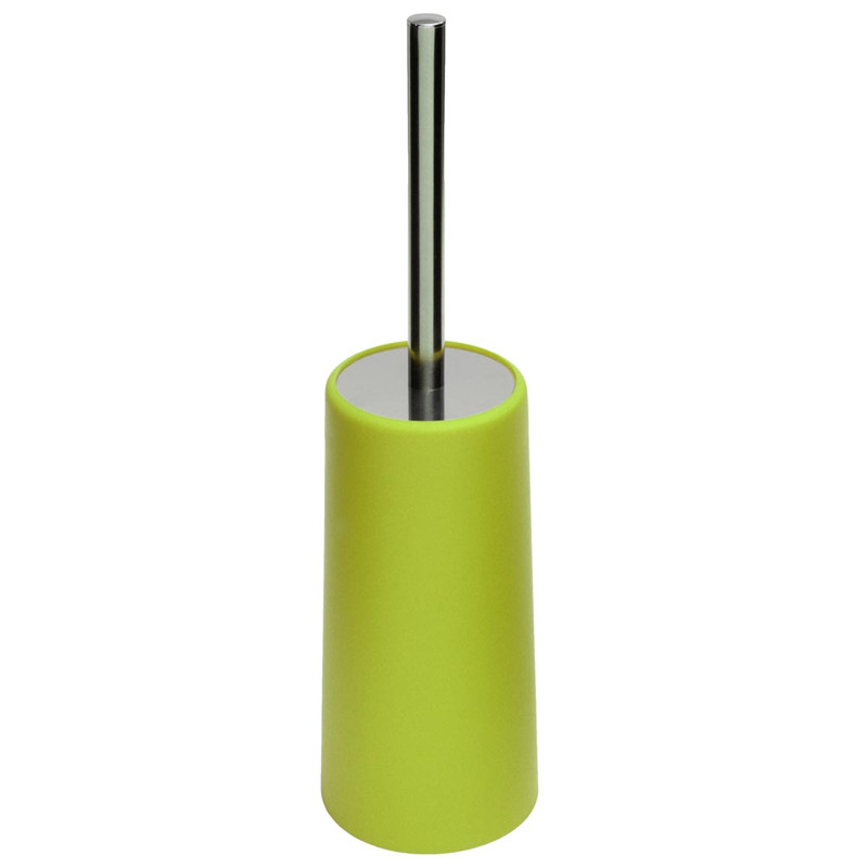 1pc selling useful portable stainless steel toilet cleaning brush and plastic holder set bathroom wc tool
