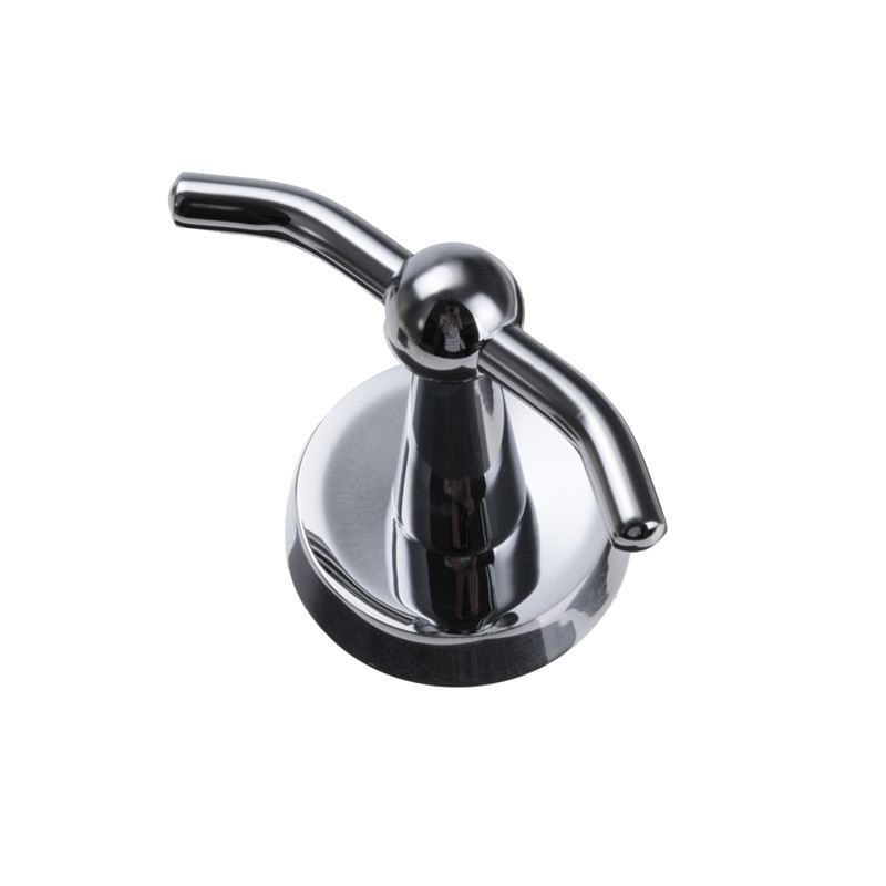 2015 double hook stainless steel hook brass chrome finish hat clothes hook bathroom wall door hanger furniture decorative