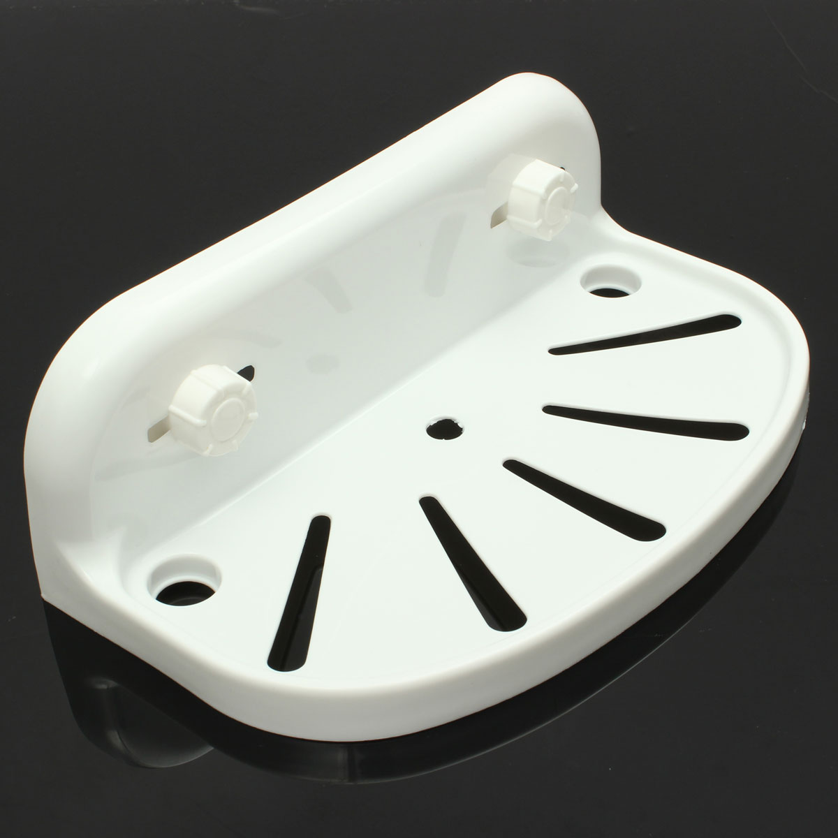 2015 new arrival shanghaimagicbox 1pc strong suction cup wall shelf bathroom kitchen frame