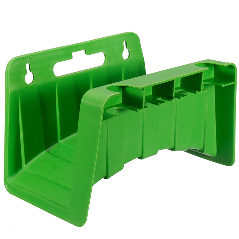 best promotion plastic green water pipes hanger reel holder wall mounted fence tap garden watering irrigation 22x14x14.8cm