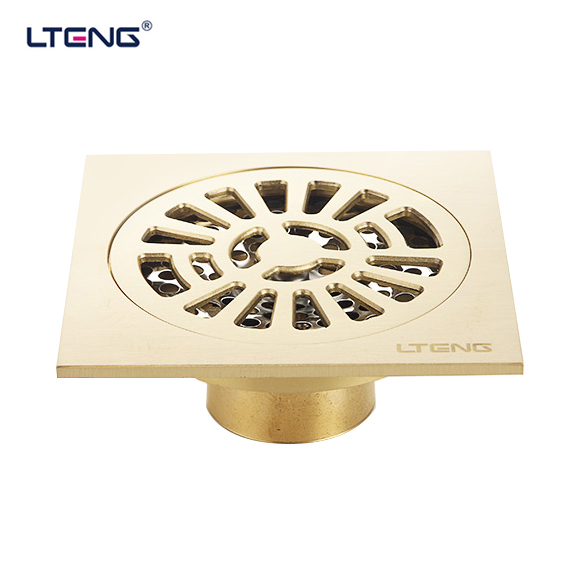 lteng stainless steel 100mm bathroom anti-odor floor drain square shower floor drain pest control drain anti-clogging drain