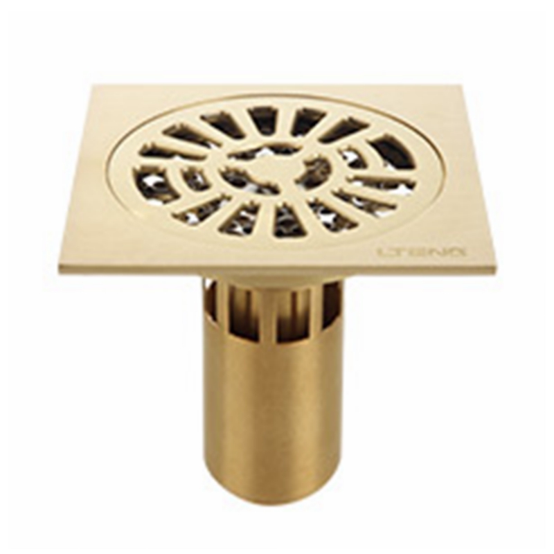 lteng stainless steel 100mm bathroom anti-odor floor drain square shower floor drain pest control drain anti-clogging drain