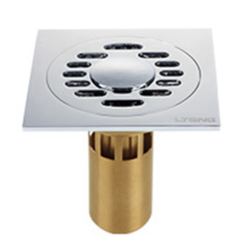 lteng stainless steel 100mm square shower floor drain bathroom anti-odor floor drain pest control drain anti-clogging drain