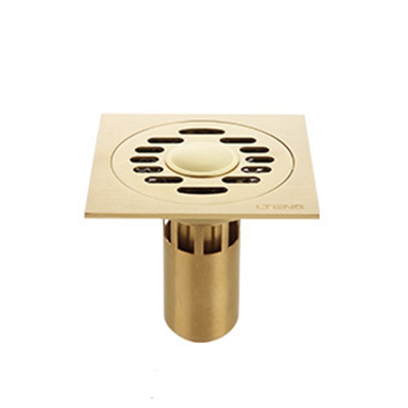 lteng stainless steel 100mm square shower floor drain bathroom anti-odor floor drain pest control drain anti-clogging drain