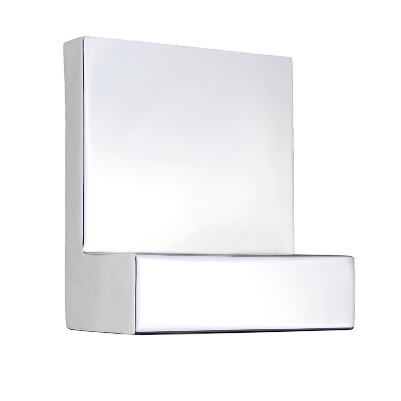 new led color changing wall mount chrome brass finish square dual handle kitchen sink led faucet mix tap