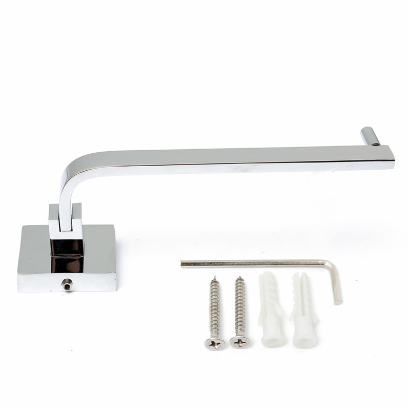 new modern design bathroom toilet copper chrome-plated paper towel holder tissue holder roll paper holder stand