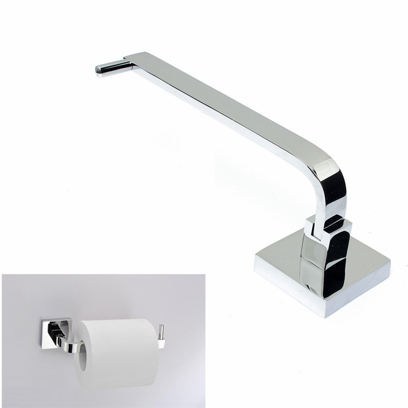 new modern design bathroom toilet copper chrome-plated paper towel holder tissue holder roll paper holder stand