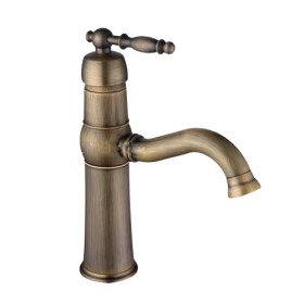 new centerset antique brass bathroom sink faucet