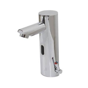 shpping new brass bathroom sink faucet with automatic sensor (chrome finish)
