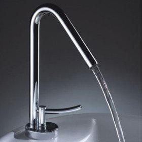 shpping new color changing led waterfall bathroom sink faucet with glass spout shpping new color changing led waterfall bathroom sink faucet with glass spout