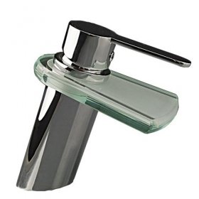 single handle chrome waterfall bathroom sink faucet single handle chrome waterfall bathroom sink faucet