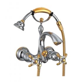 highest quality two handles chrome wall-mount bathtub faucet highest quality two handles chrome wall-mount bathtub faucet