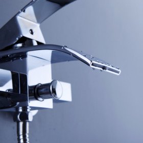 new highest quality contemporary waterfall tub faucet - wall mount