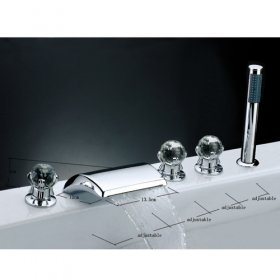 waterfall bathtub faucet