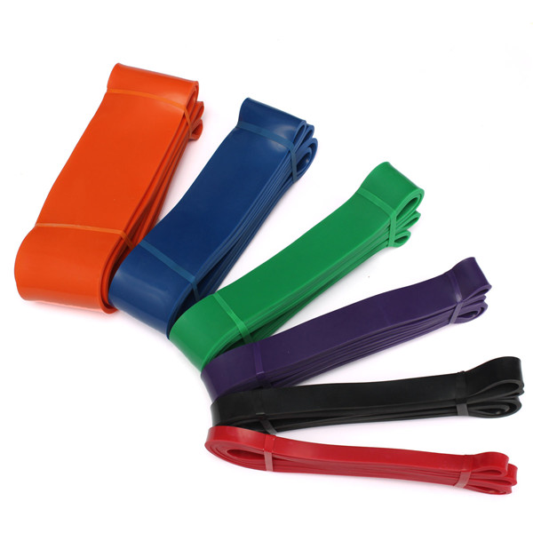 1 pcs natural fitness latex crossfit resistance loop body gym power training powerlifting pull up