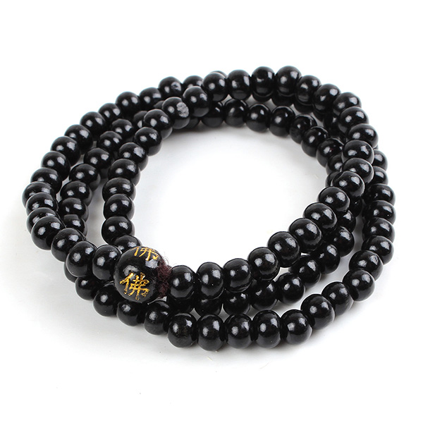 108 prayer bead mala bracelet/necklace sandalwood buddhist buddha meditation new