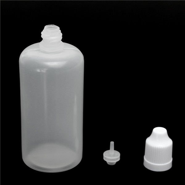 1pc 10ml empty plastic needle bottle pe plastic dropper bottles with screw metal needle cap strong practicability