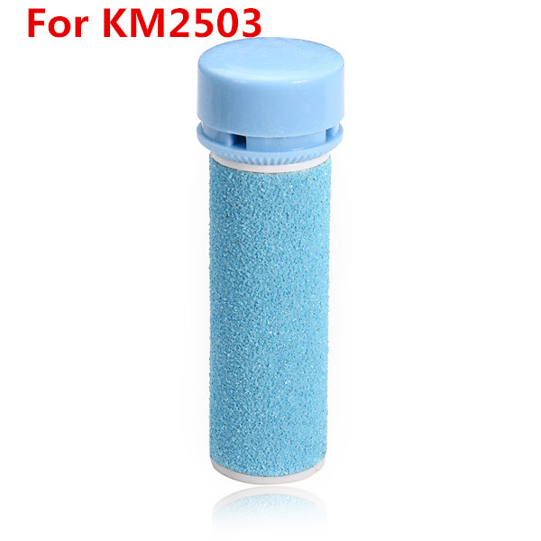 1pcs roller grinding head replacement for km2503 foot care feet dead skin smoother pedicure exfoliating heel removal accessory