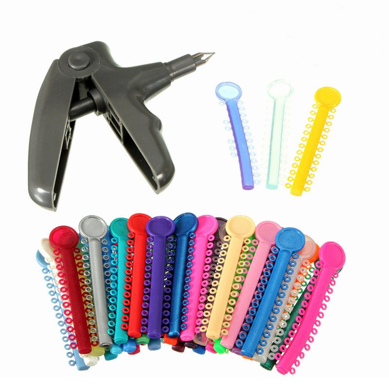 2015 new arrival high standard dental orthodontic ligature gun dispenser+ 1014pcs ligature ties 40 sticks mixed color 2015 new arrival high standard dental orthodontic ligature gun dispenser+ 1014pcs ligature ties 40 sticks mixed color