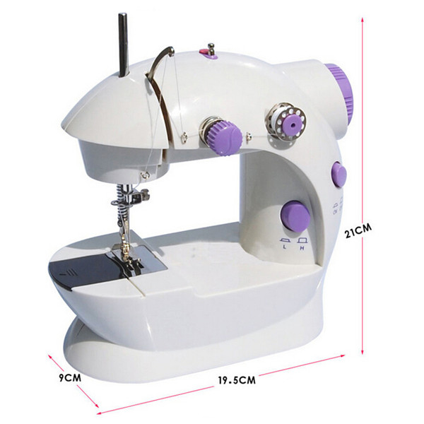 2015 new portable home handwork electric mini sewing machine with led light