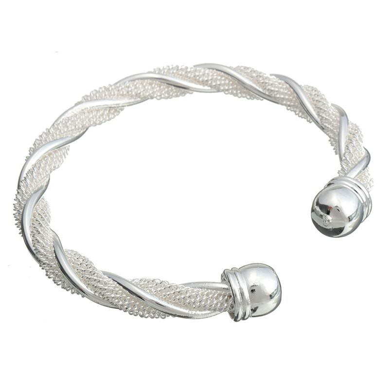 2015 new special design jewelry fashion twist solid 925 silver unisex bracelet bangle fashion jewelry gift 2015 new special design jewelry fashion twist solid 925 silver unisex bracelet bangle fashion jewelry gift
