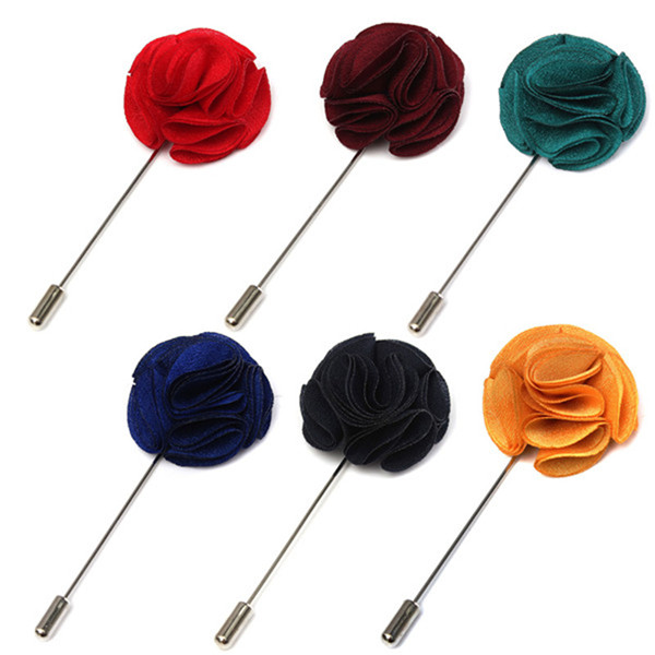 2015 new stylish 6 colours lapel flower daisy handmade boutonniere stick brooch pin mens accessories 2015 new stylish 6 colours lapel flower daisy handmade boutonniere stick brooch pin mens accessories
