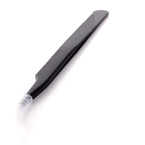 2015 top selling new stainless steel safety anti-static anti-acid tweezer non-magnetic elbow sharp tip tweezer maintenance tool