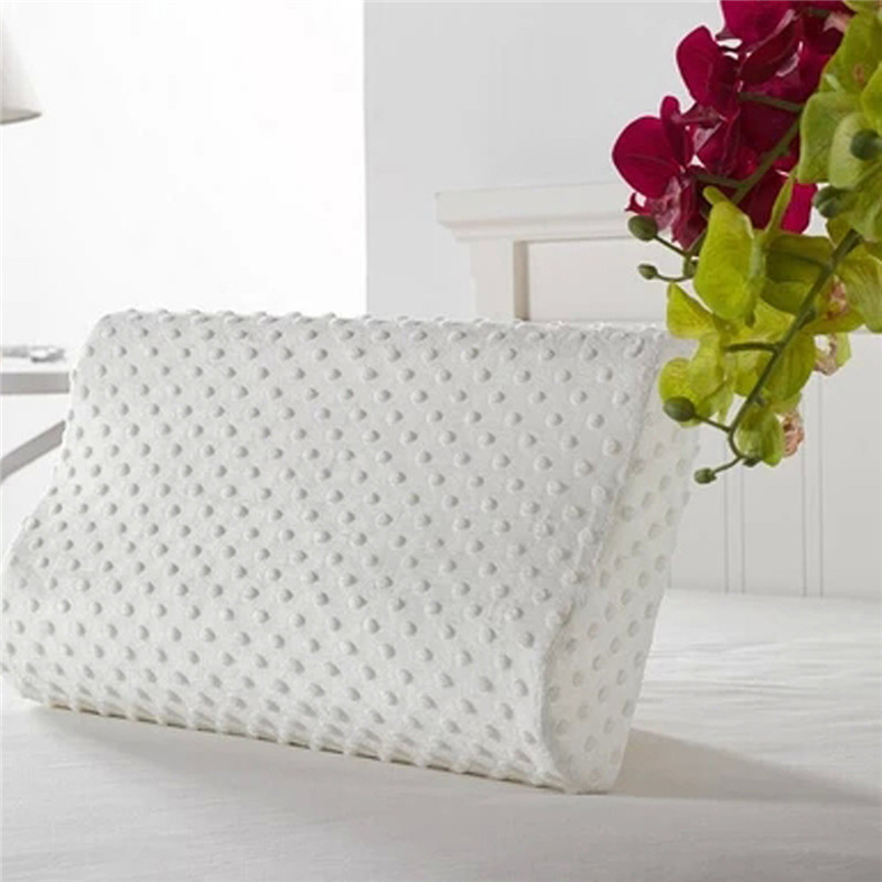 30x50cm health care rebound memory foam pillow memory cotton pillow cervical pillow neck memory cotton pillow with pillowcase