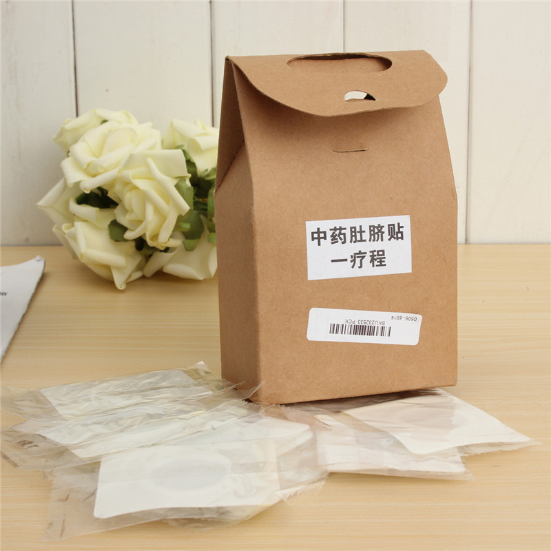 40pcs / lot slimming navel stick slim patch magnetic weight loss fat burning patch sticker health beauty on