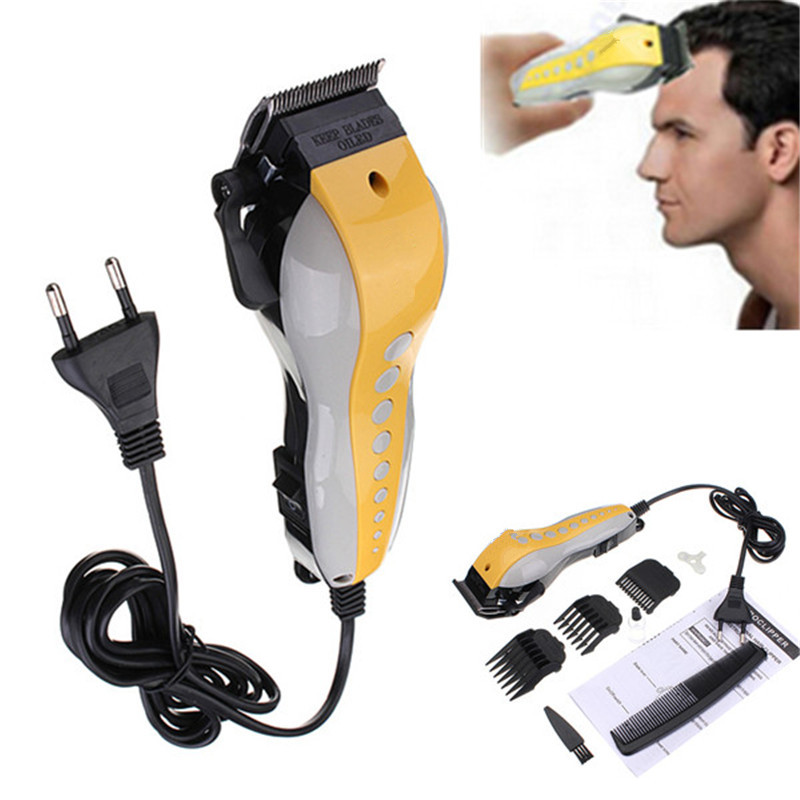 best adjustable electric pro complete mens kid hair clipper cutting kit trimmer grooming shaver with line handsome