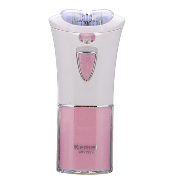 best modern style portable and durable safely kemei km-1999 tweezer heads mini lady care epilator hair removal device home