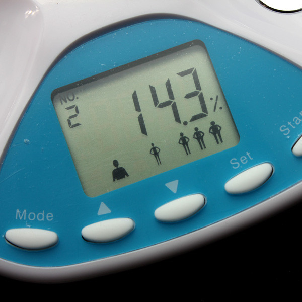 branf new body fat analyzer digital lcd monitor bmi meter weight loss tester calculator