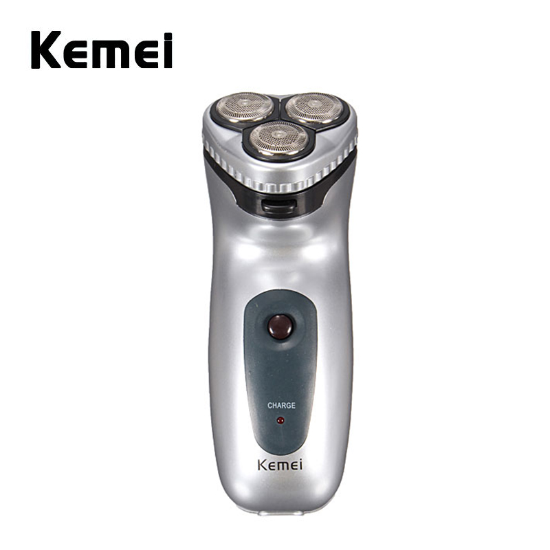 convenient fashion style mens electric rotary shaver km-3943 3 in 1 mustache/sideburn & ear/nose trimmer home travel silver convenient fashion style mens electric rotary shaver km-3943 3 in 1 mustache/sideburn & ear/nose trimmer home travel silver