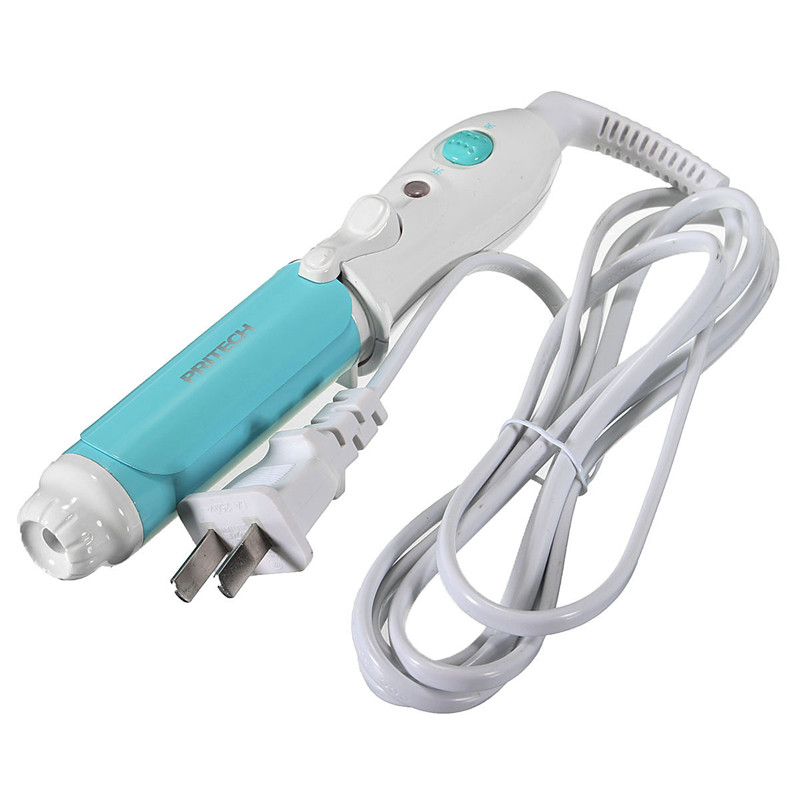 durable pritech tb-749 travel mini hair curler hair rollers professional ceramic portable 360 degree thermostatic hair stick