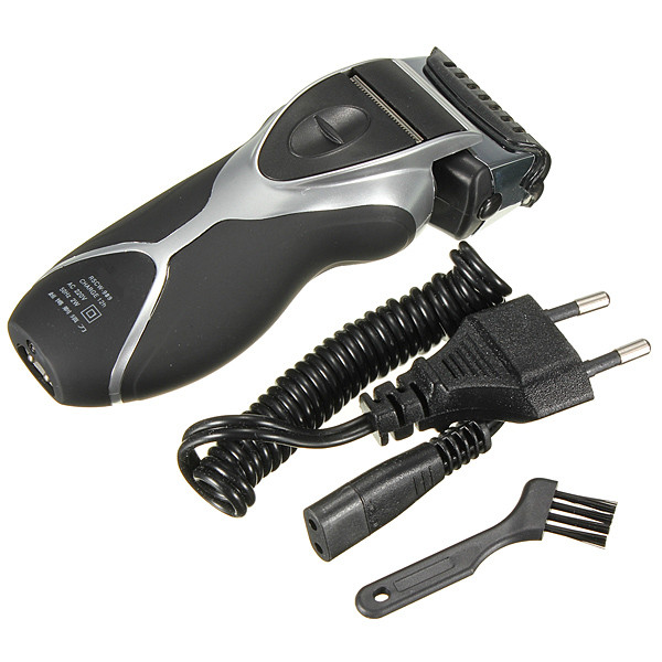 excellent quality!! new arrival 2 in 1 mens rechargeable cordless electric hair razor trimmer facial shaver excellent quality