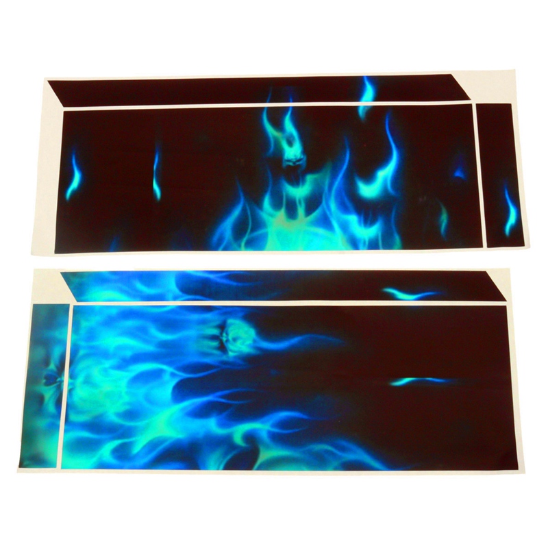 excellent qualityblue skull skin sticker cover protector for ps4 for playstation 4 console + controller vinyl decal skins covers