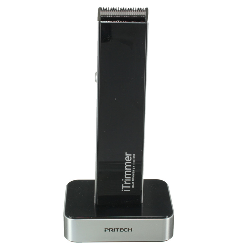 fashion black professional simple electric pritech pr-1288 hair clipper trimmer barber tool kit razor home health care